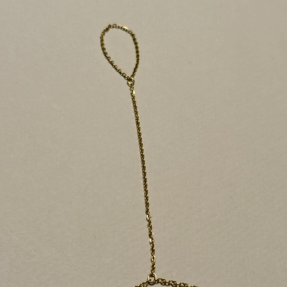 Gold Ankle Chain N1730 - Picture 5 of 6